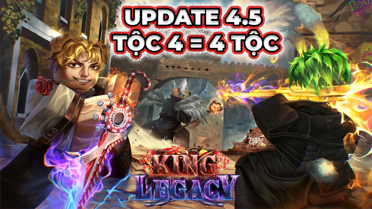 King Legacy Update 4.5 : Event Noel Muộn - Tộc Hệ - Nâng Cấp Kiếm || Bản  Update Hay Nhất - Youtube