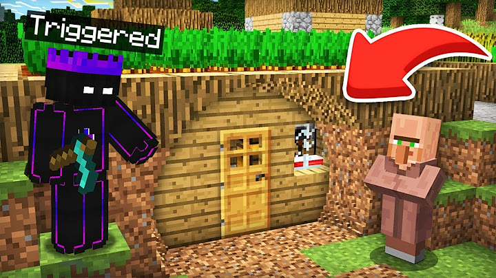 Villagers are HIDING from Me in this SECRET ROOM!