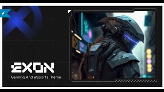 Exon Gaming and eSports WordPress Theme @1000theme