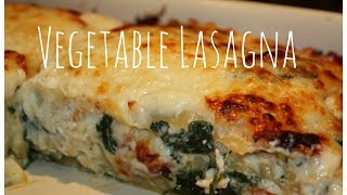 Vegetable Lasagna, Easy Lasagna Recipe