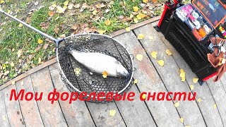 Мои форелевые снасти  - My Trout Area Fishing Tackle