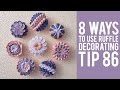 8 Ways to Decorate Cupcakes with Ruffle Tip 86