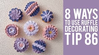8 Ways to Decorate Cupcakes with Ruffle Tip 86