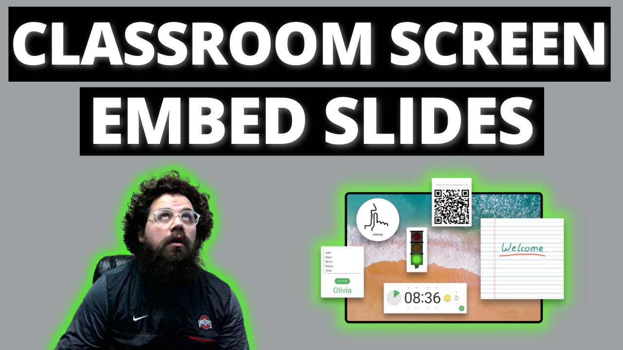 Classroom Screen Embed Slides 