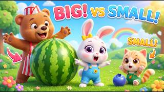 Big Vs Small 🐰🐻 Learn Opposites With Bella Bunny Kids Learning Songwhy This Works: