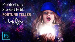 Photoshop Speed Edit: Fortune Teller