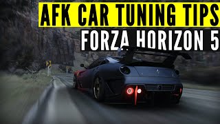 Forza Horizon 5 car TUNE tips & tricks