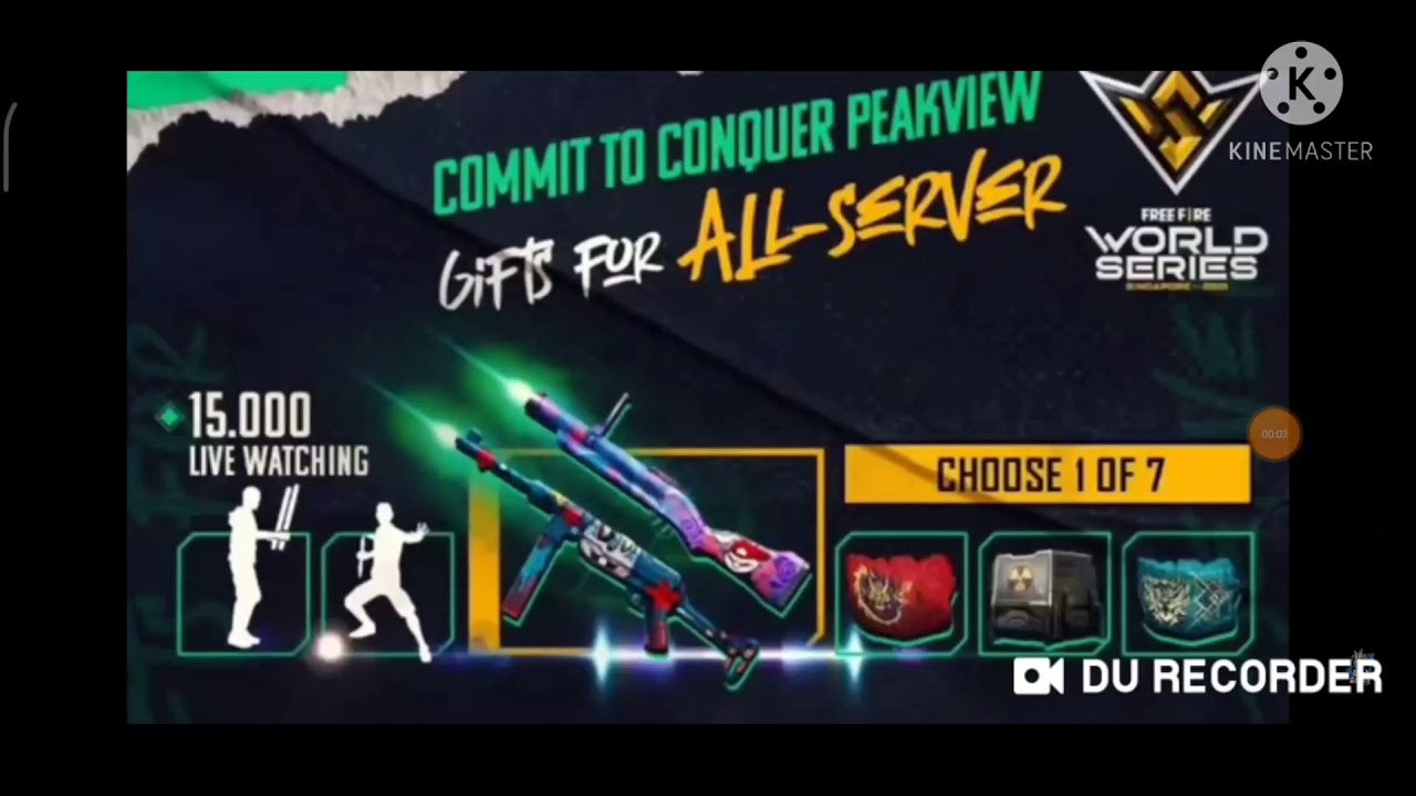 FFWS LIVE WATCHING REWARDS KAB MILEGA. HOW TO CLAIM LIVE WATCHING REWARDS (GLOO WALL SKIN)