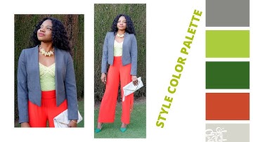 Style Color Palette | SPRING SUMMER WINTER | OOTD | COLOR BLOCK OUTFIT IDEA