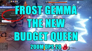 Frostbitten Gemma Frost Terra - The New Budget Queen - 240M DPS Under 20FE - Easy T8 Scaling