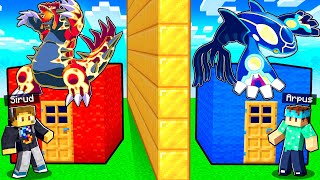 RED Vs BLUE POKEMON DOORS In Minecraft PIXELMON!