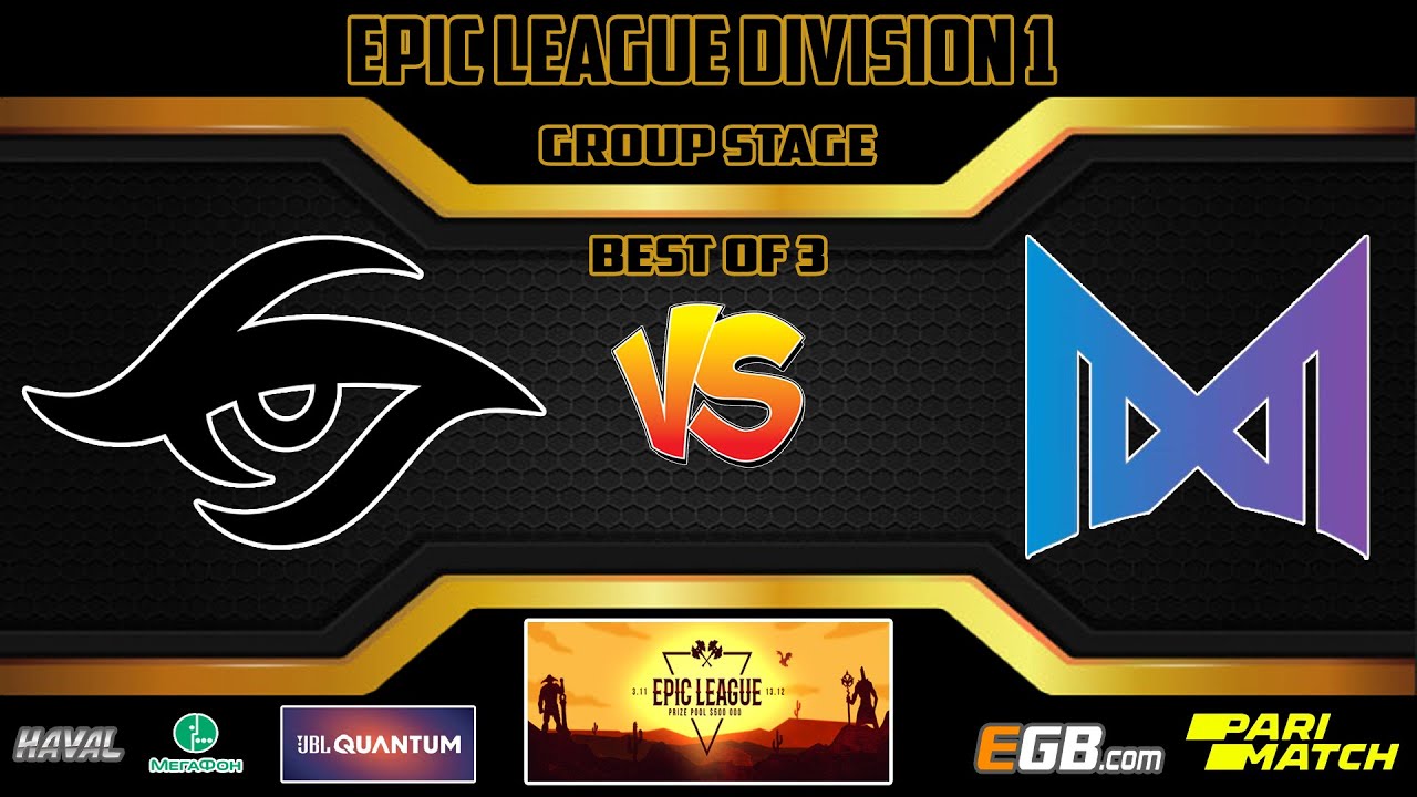 ⁣[ DOTA2 LIVE ] Team Secret vs Team Nigma | Best of 3 | EPIC League Division 1