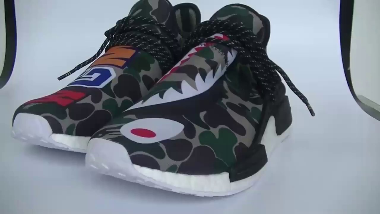 pharrell williams x bape