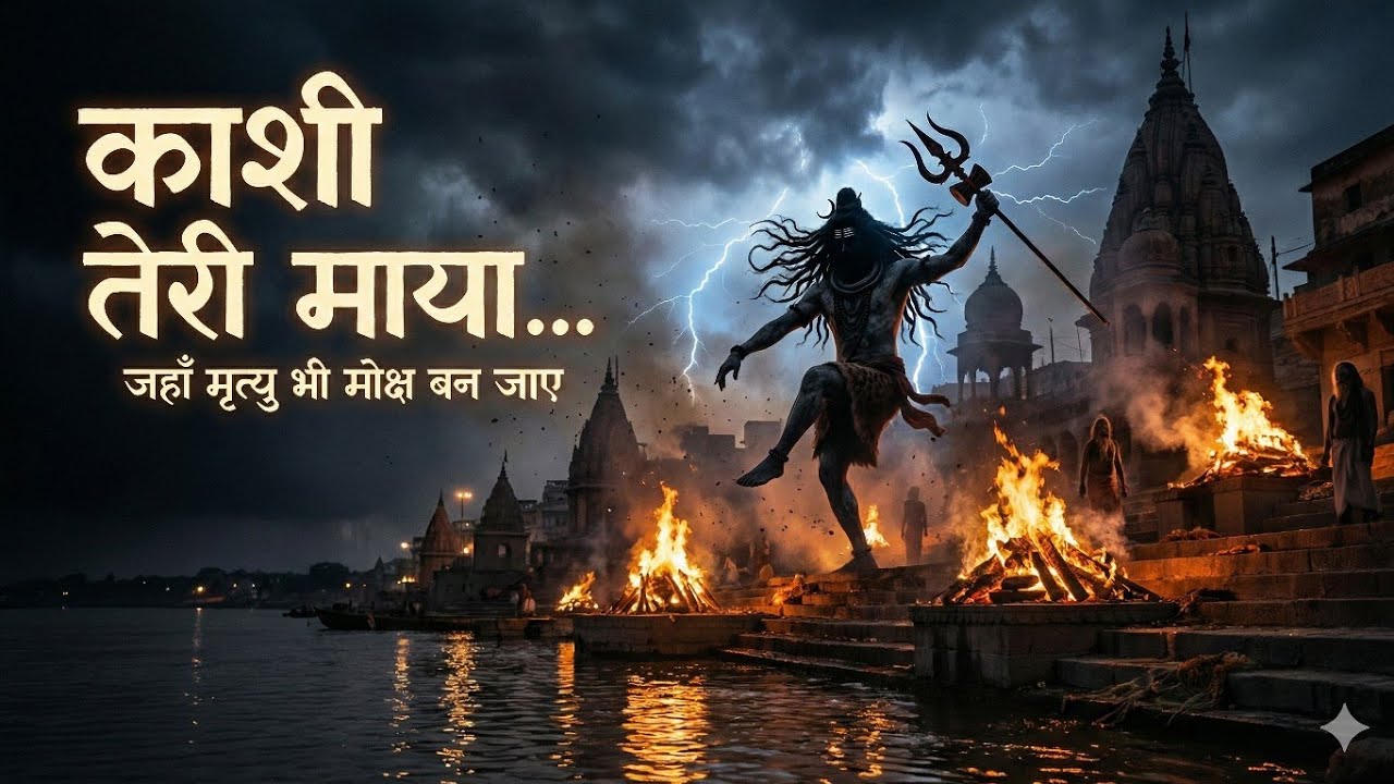 काशी तेरी माया… 🔱 | Rudra Tandav Shiv Bhajan | Kashi Vishwanath | Mahadev Bhajan0128