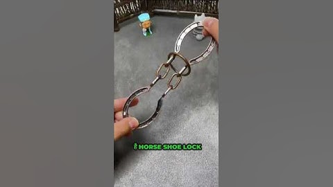 Horseshoe Lock Puzzle Solve Challenge 🤔 #puzzle #challenge #shorts #education #shortsvideo