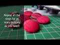 How to use covered button tool by Sewing Me. How to make covered buttons.