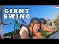  our first giant swing experience  singapore  skypark sentosa by aj hackett