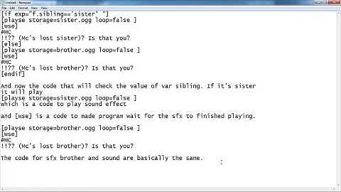 [TyranoBuilder 1.8] Show different sfx