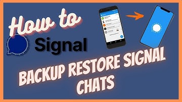 🛠️ How to Backup and Restore Signal chats 🖥️