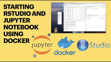 How to start R Studio and Jupyter Notebook using Docker (and Docker Compose)