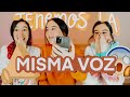 ¿TRILLIZAS Tienen la Misma Voz? *Confundimos a Nuestra Familia* | Triplets