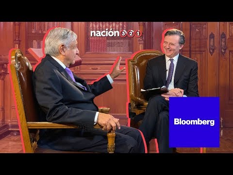 10 cosas que AMLO confesó en su entrevista con Bloomberg