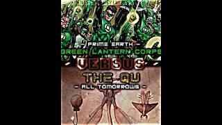 The Green Lantern Corps Vs The Qu
