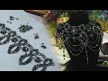 Making An Epic Beaded Necklace // Goth Queen Collar