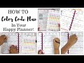 How To Color Code Plan | Plan With Me! | Classic Size Happy Planner | At Home With Quita