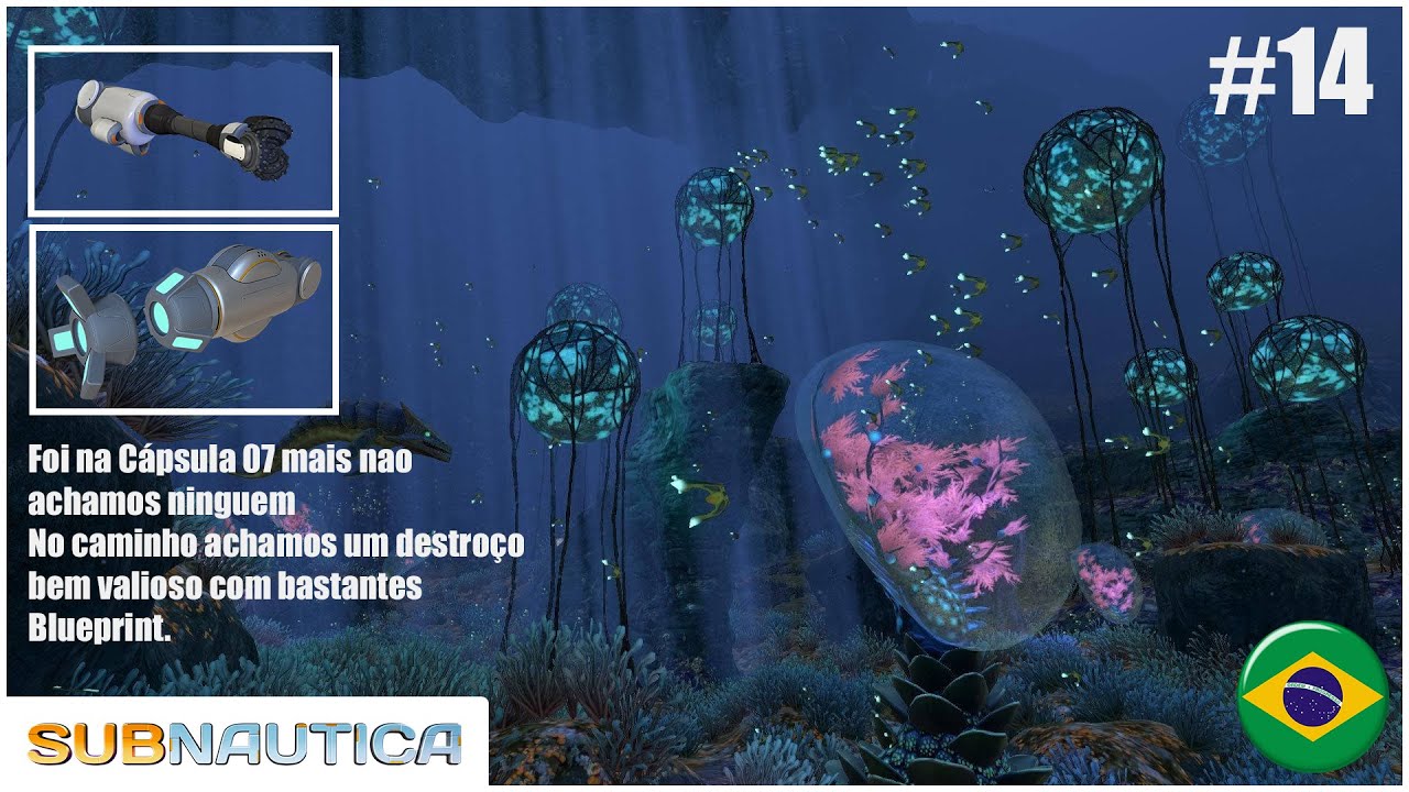Como jogar Subnautica: Episódio #14 - Dica como chegar no Braço Broca e ...