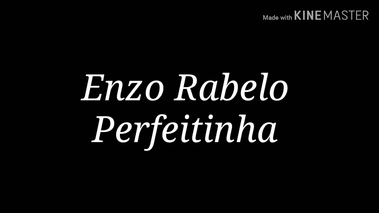 Enzo Rabelo   Perfeitinha Letra
