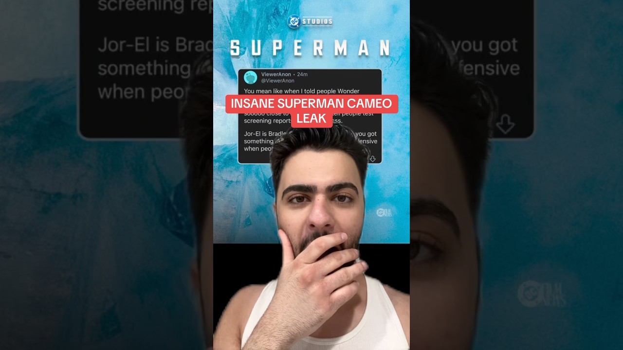 SUPERMAN CAMEO LEAKED!
