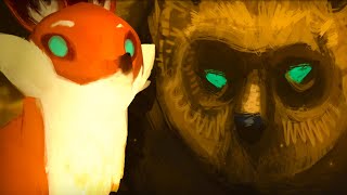 картинка: Лисенок и Искорка #1 Знакомство с духом Семечко в Seasons after Fall на пурумчата