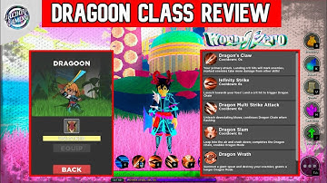 Dragoon Class Review - World Zero | Roblox