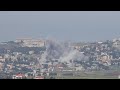 Smoke rises over southern Lebanon after Israeli strikes | AFP