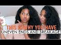 HOW TO DEAL WITH DAMAGE & BREAKAGE ON NATURAL HAIR (Reasoning & Tips to Stop it)