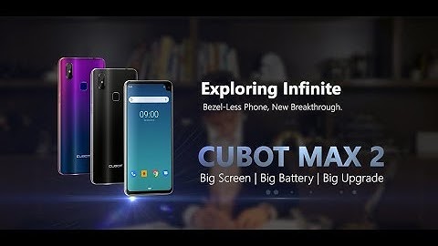 CUBOT MAX 2: Official promotional video