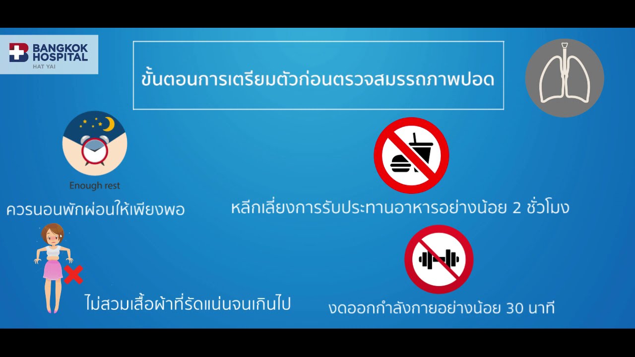 การตรวจสมรรถภาพปอด