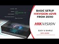 How To Setup New Hikvision eDVR Series DS-E04HQHI-B