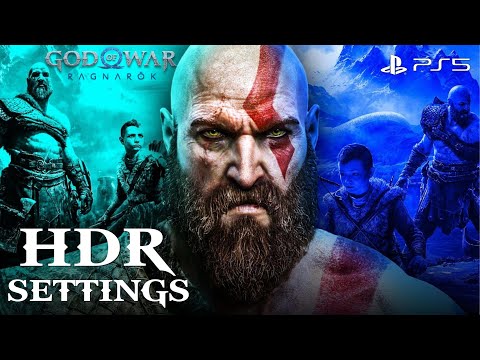 God of War Ragnark - HDR Settings - PS5 / PS4 for LG G2 / LG CX