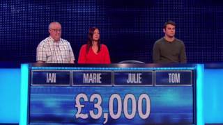 Julie Gets Her Borgias Question Wrong | The Chase