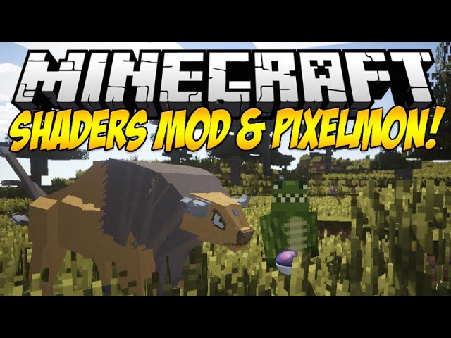 Pixelmon Mod 1.16.5 → 1.15.2 (900+ Pokémon inside Minecraft) — Shaders Mods