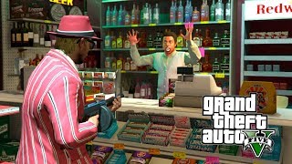 GTA 5 ONLINE - ЧЕЛЛЕНДЖ ОГРАБЛЕНИЕ ВСЕХ МАГАЗИНОВ!!