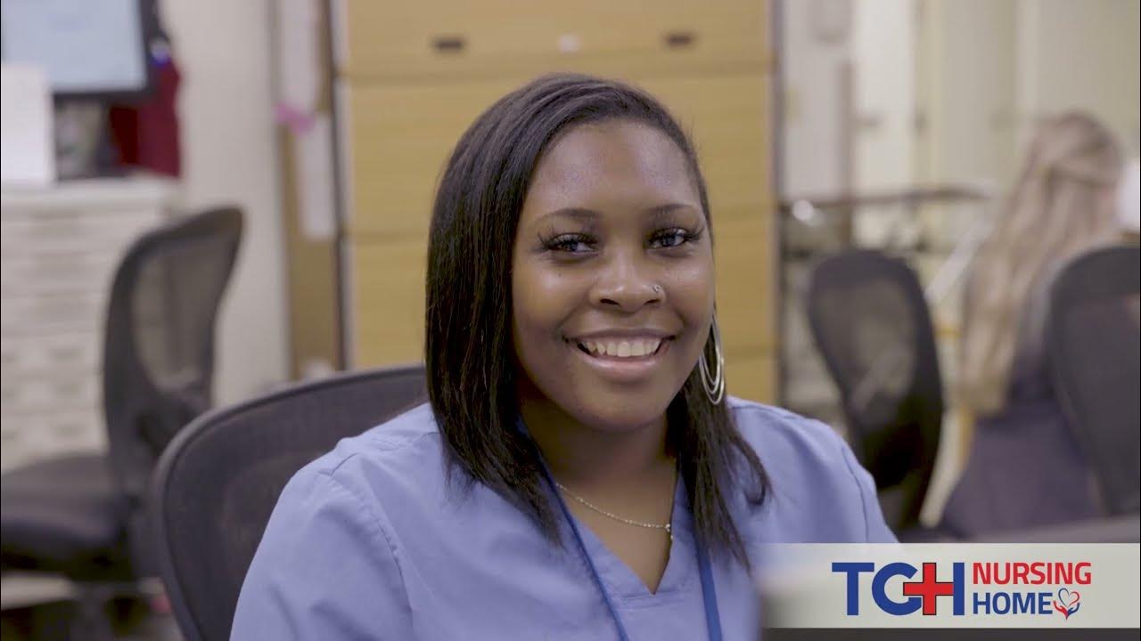 Check Out Our Courtyard! TGH Nursing Home Charleston, MS YouTube