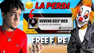 EL Payaso Me Reta A JUGAR POR La CUENTA De La DEEP WEB 😰 Free Fire