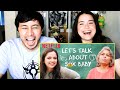 LET'S TALK ABOUT $EX ft. AHSAAS CHANNA AND HER MOM! | Netflix India | Reaction | Jaby Koay & Achara