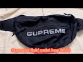 Supreme field waist bag SS23 [review] - YouTube