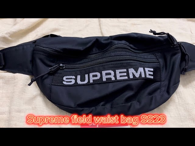 Supreme field waist bag SS23 [review] - YouTube