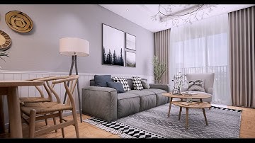 Living Dining Kitchen/4K Cinematic/ Unreal Engine 5.2 Lumen