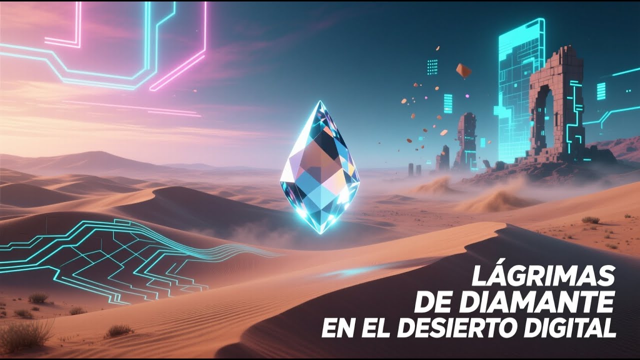 «Lágrimas de Diamante » Sonido Sintético-Arabic Electronica Future Funk × Dark Ambient Ethereal Pop